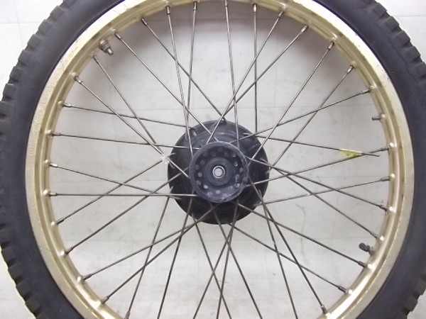 中古バイクパーツ販売専門店アイラブモーターTLR200 フロントホイール