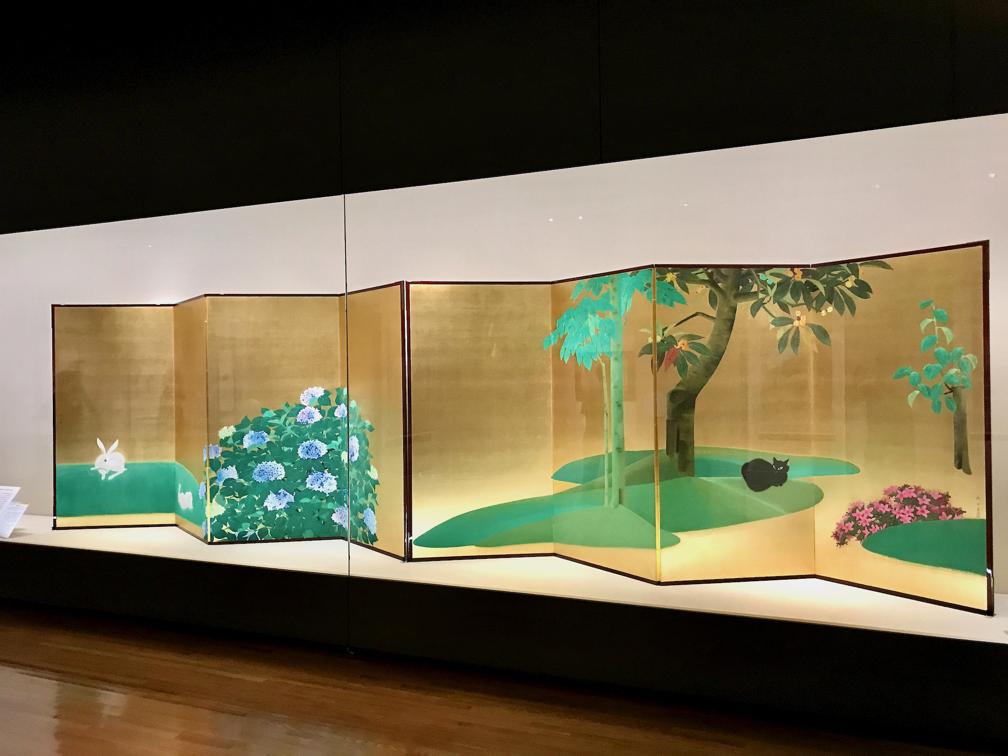 五十嵐由家の曼荼羅画411「金運大開運 春」 五十嵐由家の曼荼羅画「金