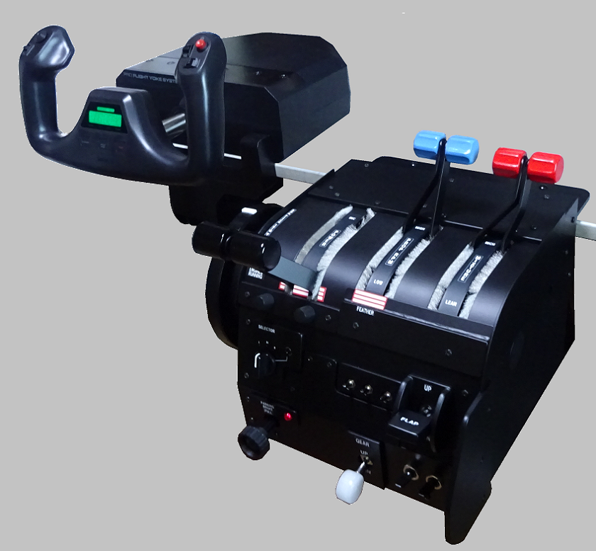 MSFS2020専用双発プロペラ2スロットルコントローラー – Saitek