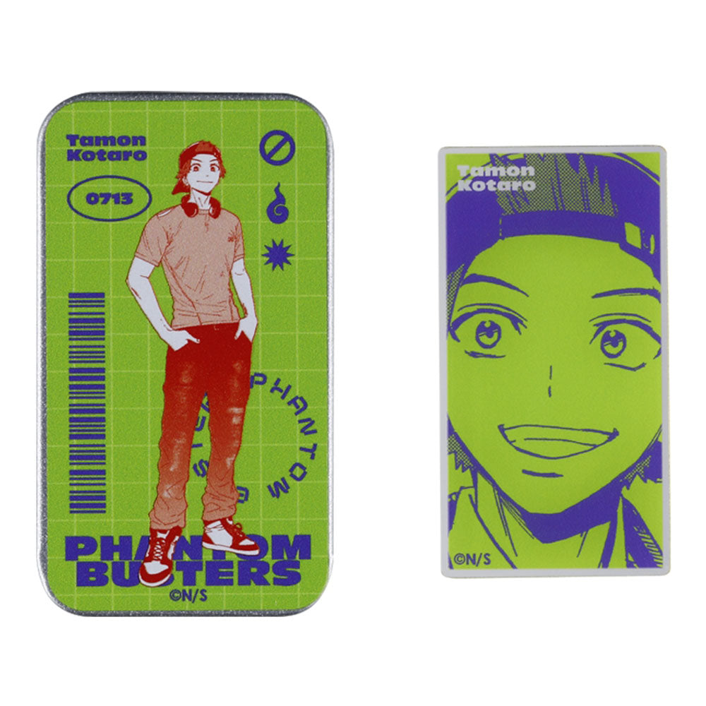 ファントムバスターズ』スライド缶入りアクリルステッカー 多聞康太郎