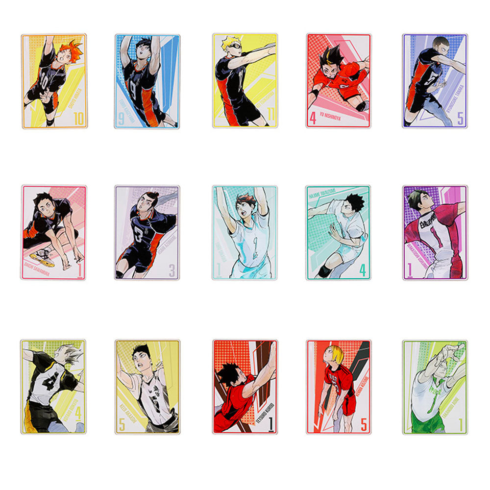 JAS】『ハイキュー!!』ステータスカードコレクション 第2弾 （全15種