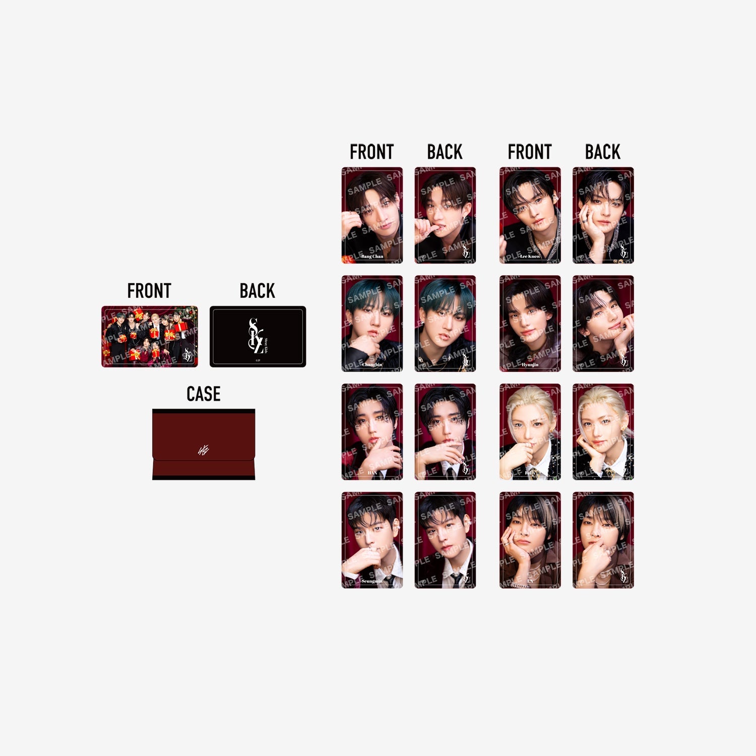 PHOTO CARD SET（9PIECES）/ Stray Kids『XMAS POPUP STORE 2024