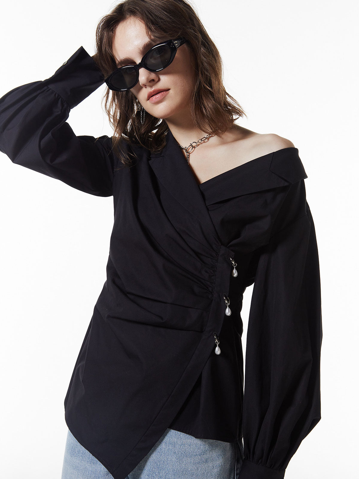 DEFORMATION PEARL SHIRT – JOSEMOON