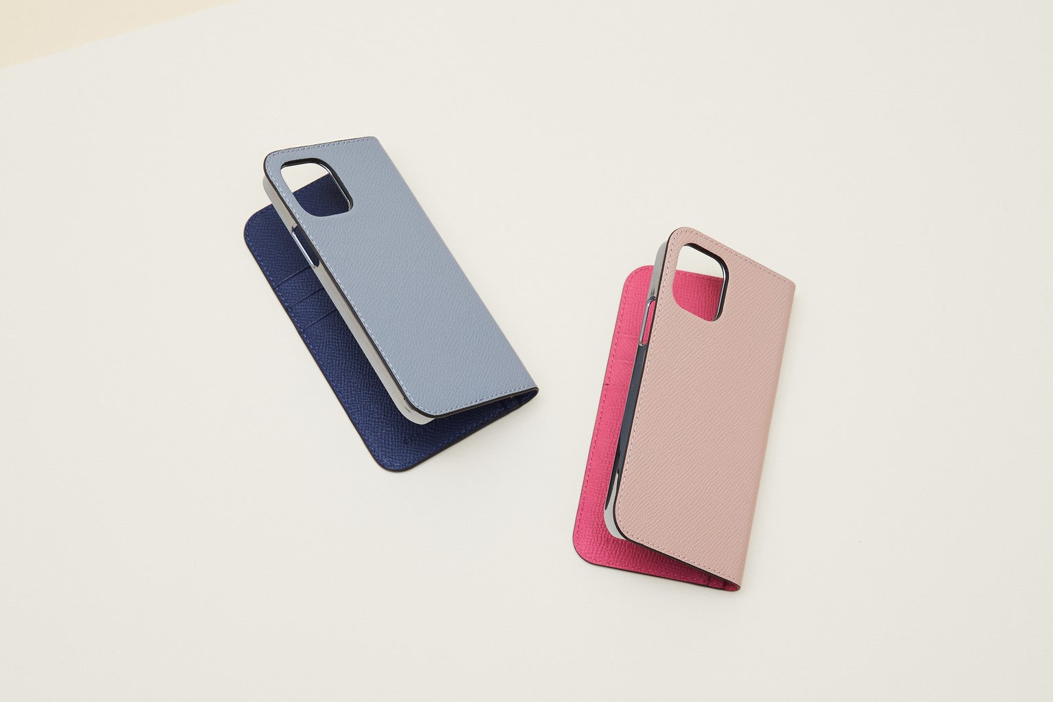 夏限定カラー】ブルーリン×ネイビー、シェルピンク×フューシャ