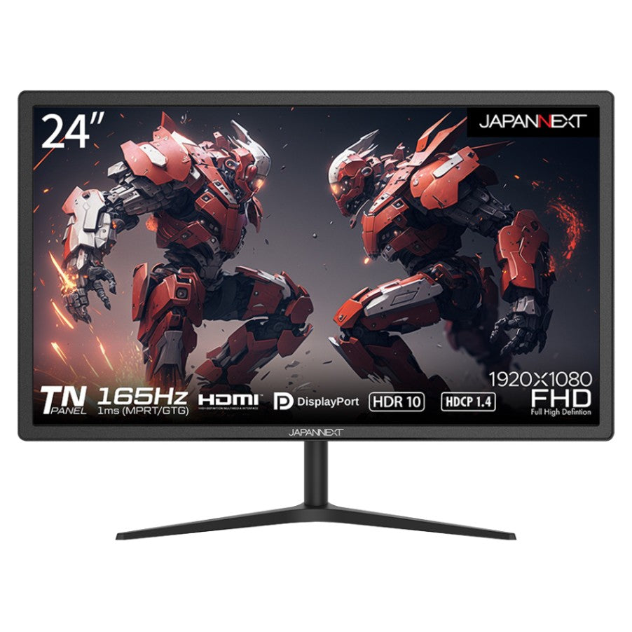 JAPANNEXT JN-G24T165FHDR 24インチ フルHD(1920 x 1080) 165Hz対応