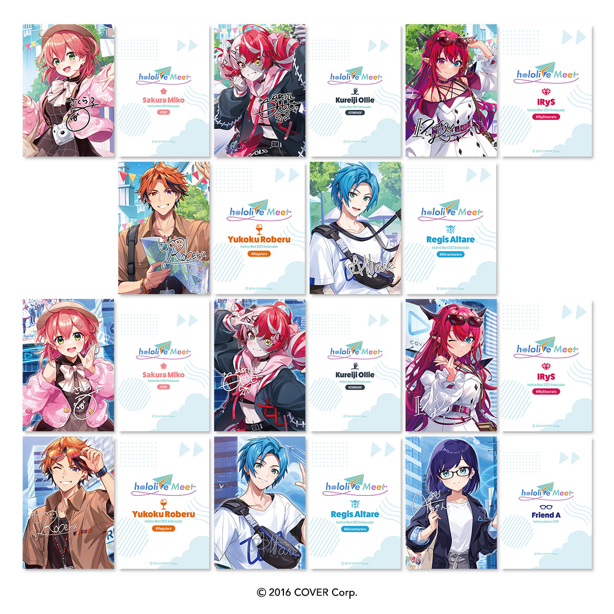 hololive Meet』トレーディングカード（全11種） - Tokyo Otaku Mode