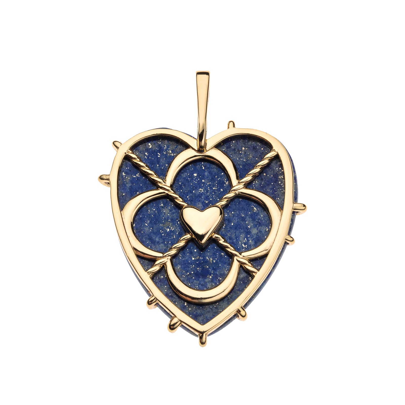 LOVE Carry Your Heart Pendant in Lapis – Jane Win Jewelry