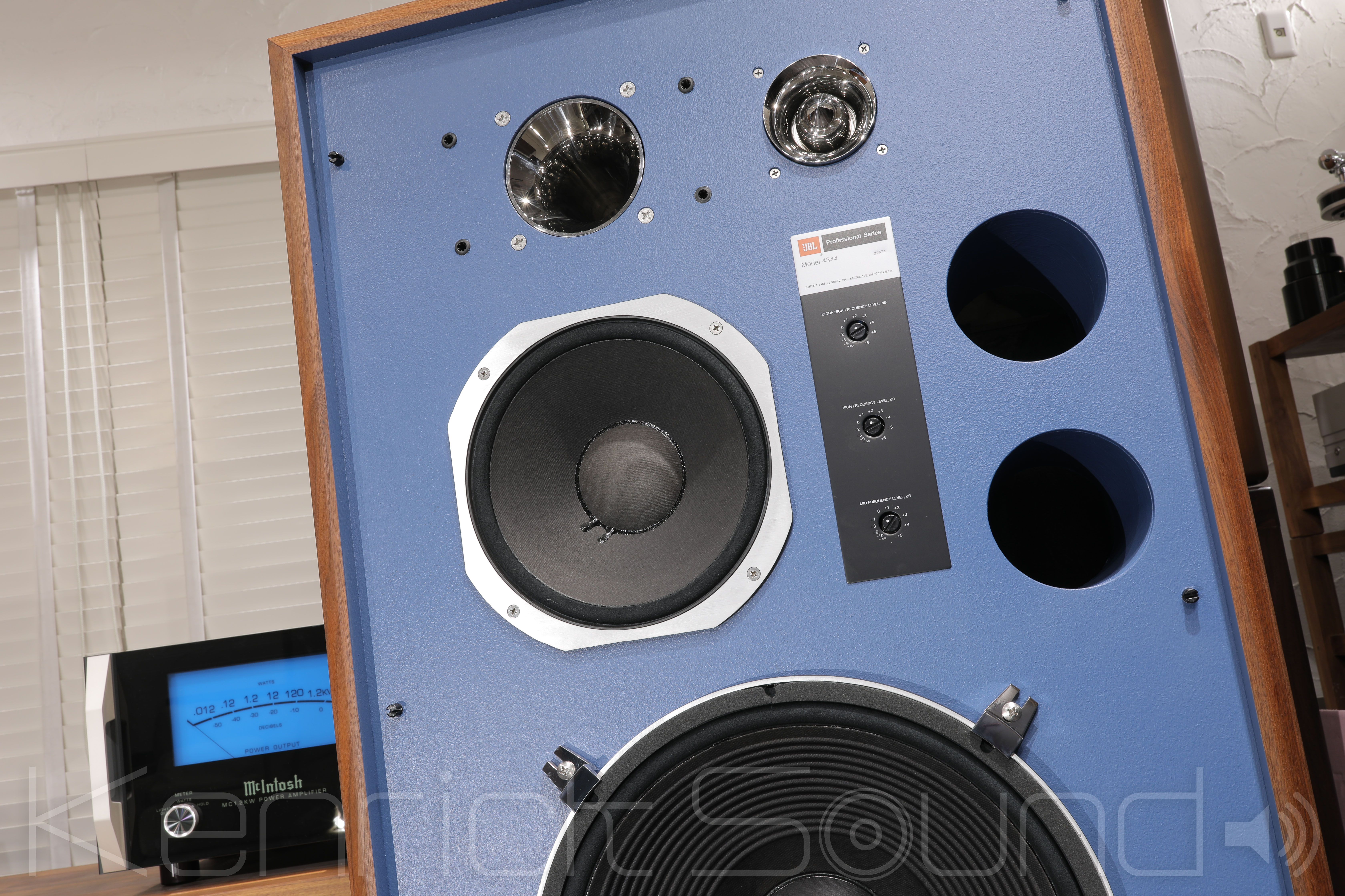 JBL 4344 タンジェンシャルフラム, ファインメットコイル, MIL Spec