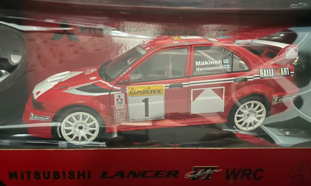 z AUTOart 1:18 Mitsubishi Lancer EVO 6 WRC 2000 Monte-Carlo Winner