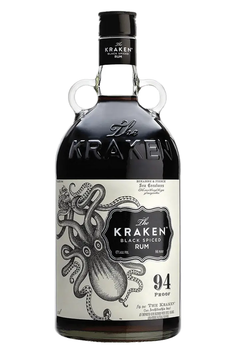 The Kraken 94 Proof Black Spiced Rum – Jensens Liquors