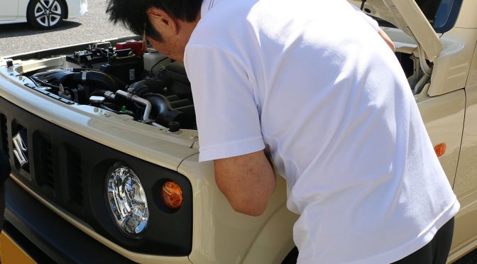 JB64ジムニーにプッシュンRSS＆マフラーカッターインストール！ | TAKE