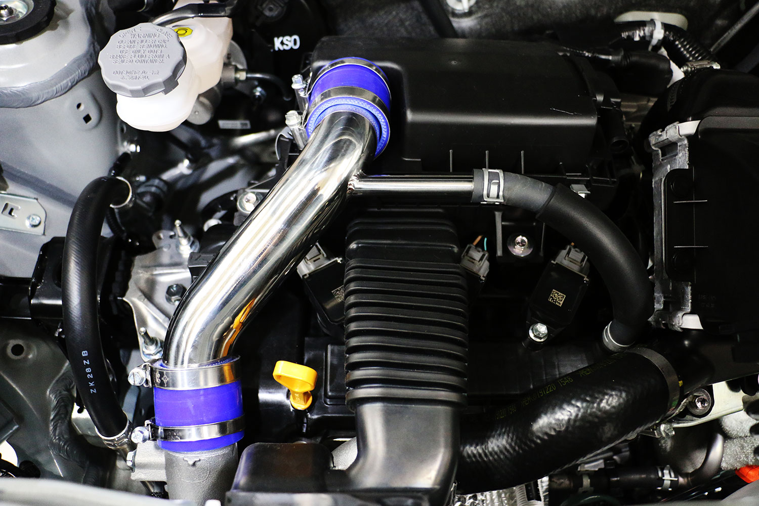 新型ハスラー（MR52S) エアインテークパイプ 設定完了！ | TAKE OFF