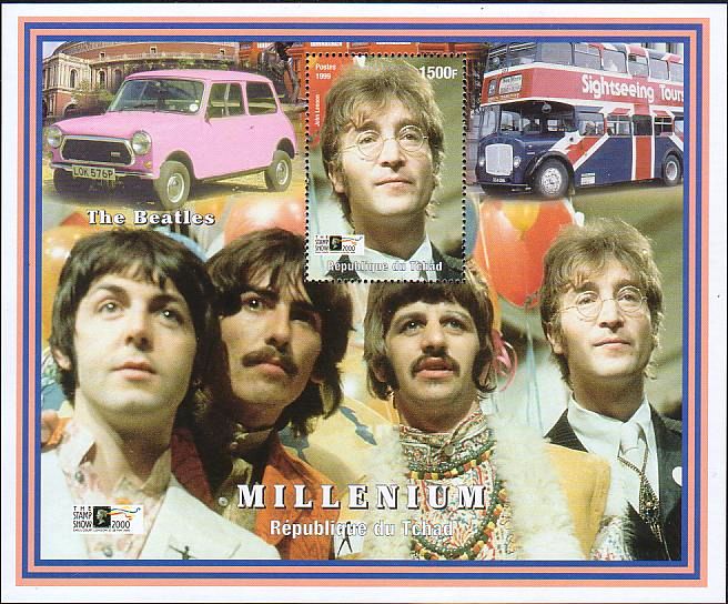 有名人切手｜一世を風靡したビートルズやテレサ・テンなどの音楽関係