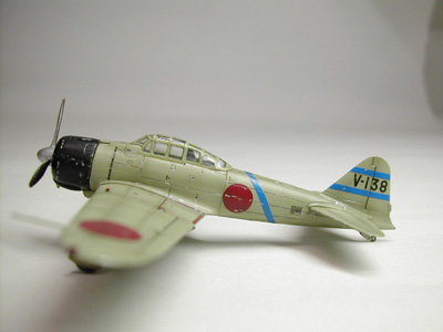 1/144 零式艦上戦闘機21型 零戦21型 坂井三郎