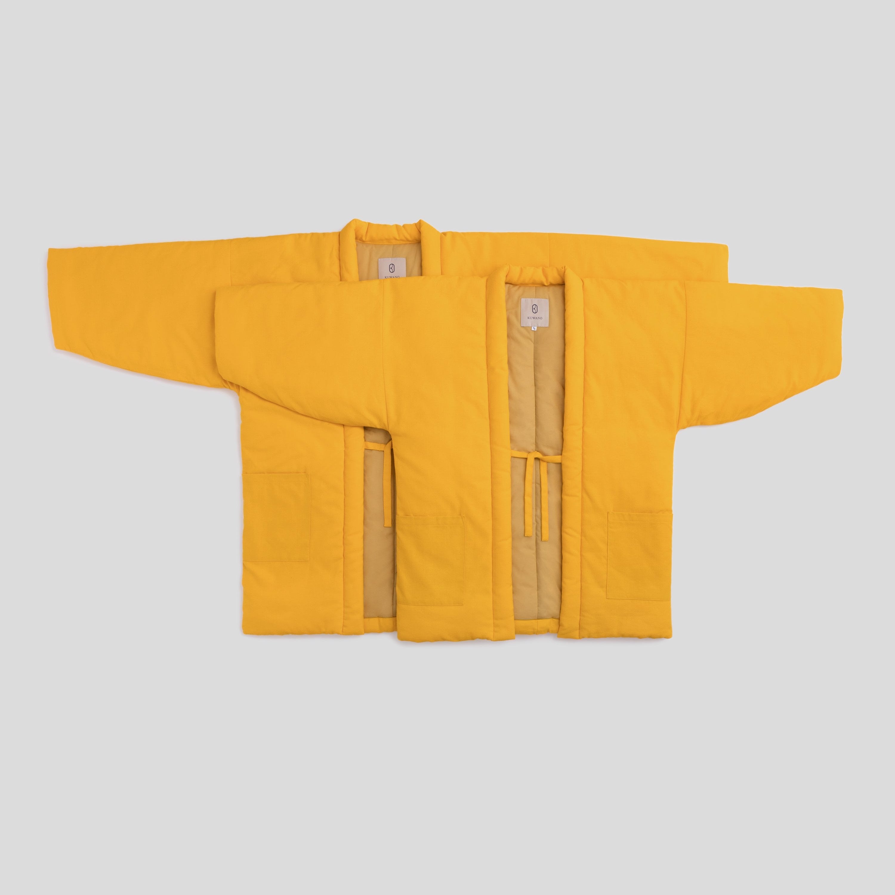 Yamabuki Yellow Hanten Housecoat – Kuwano