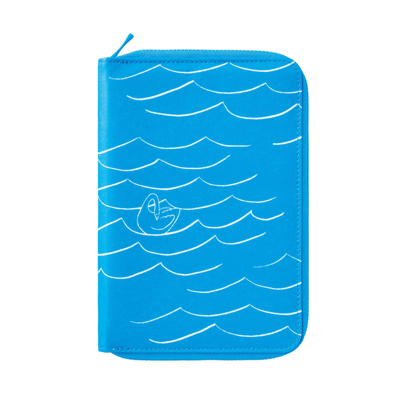 HITOTOKI NOTE コミックサイズ ラウンドジップタイプ スワン