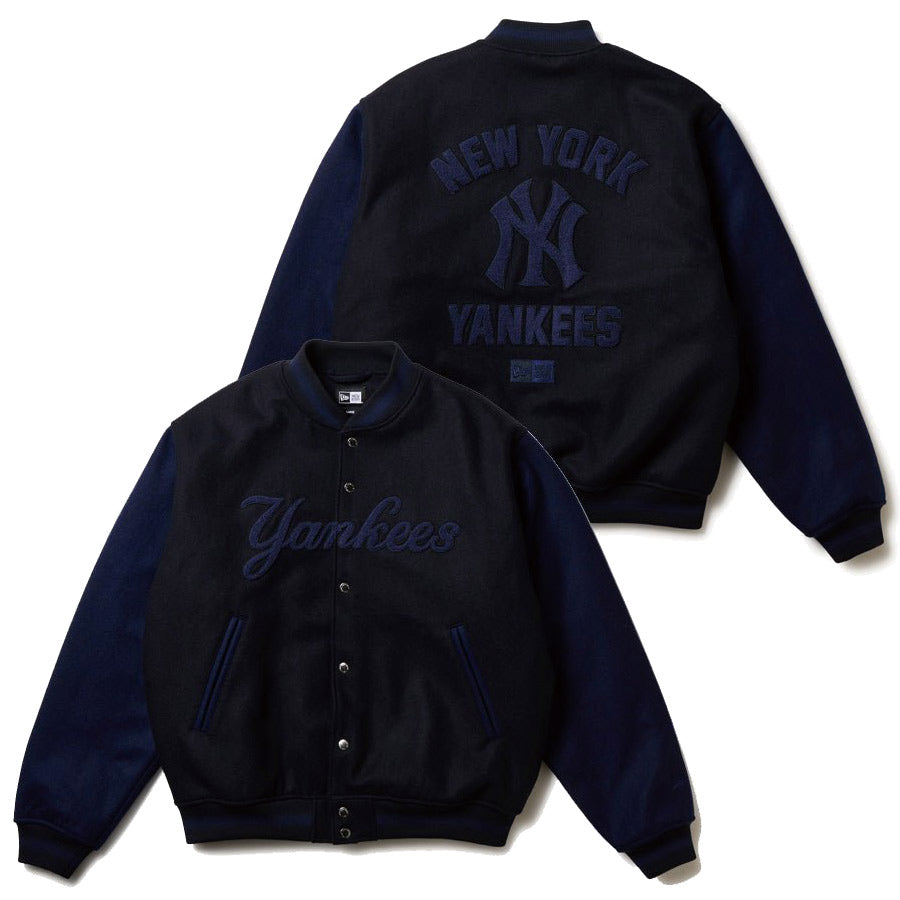 ニューエラ NEW ERA メルトン ヴァーシティジャケット スタジャン