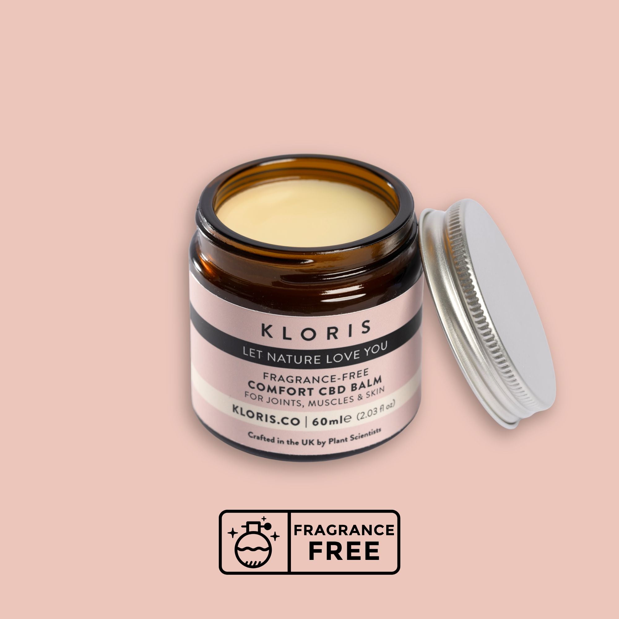 Fragrance-Free CBD Balm – Kloris