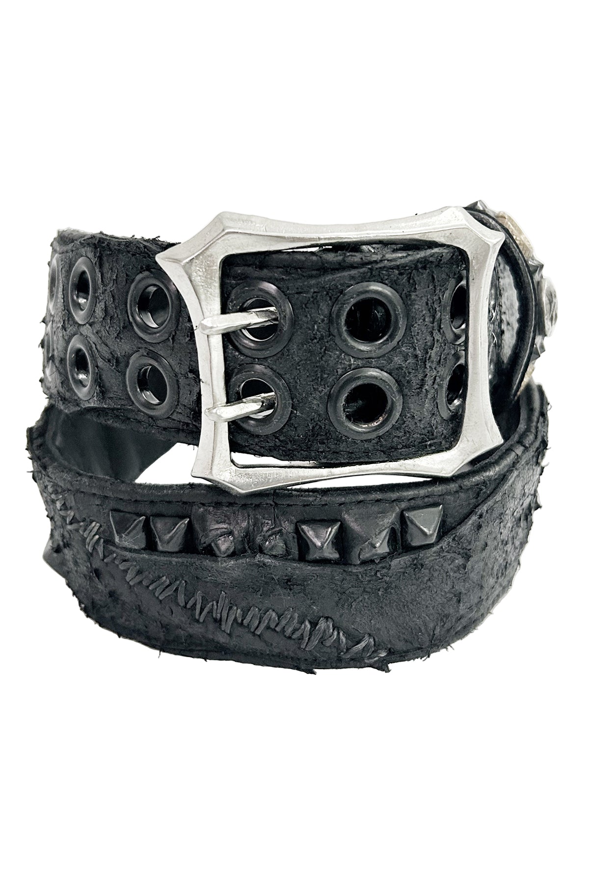 時計 Kmrii leather studs belt archive vkei 時計 Kmrii leather