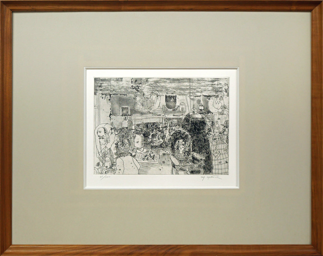 Samuel Bough RSA Borrodale エッチング 版画 Samuel Bough RSA