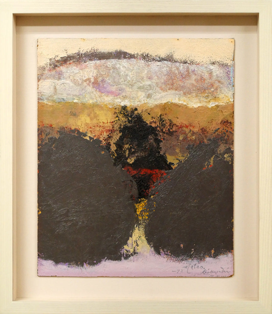 値引き不可】BoConcept 抽象油彩画 デンマーク人画家 縦80×横100