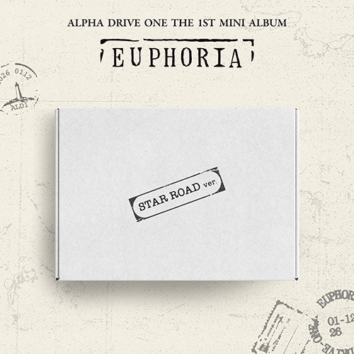 ALPHA DRIVE ONE - THE 1ST MINI ALBUM [EUPHORIA] (STAR ROAD ver