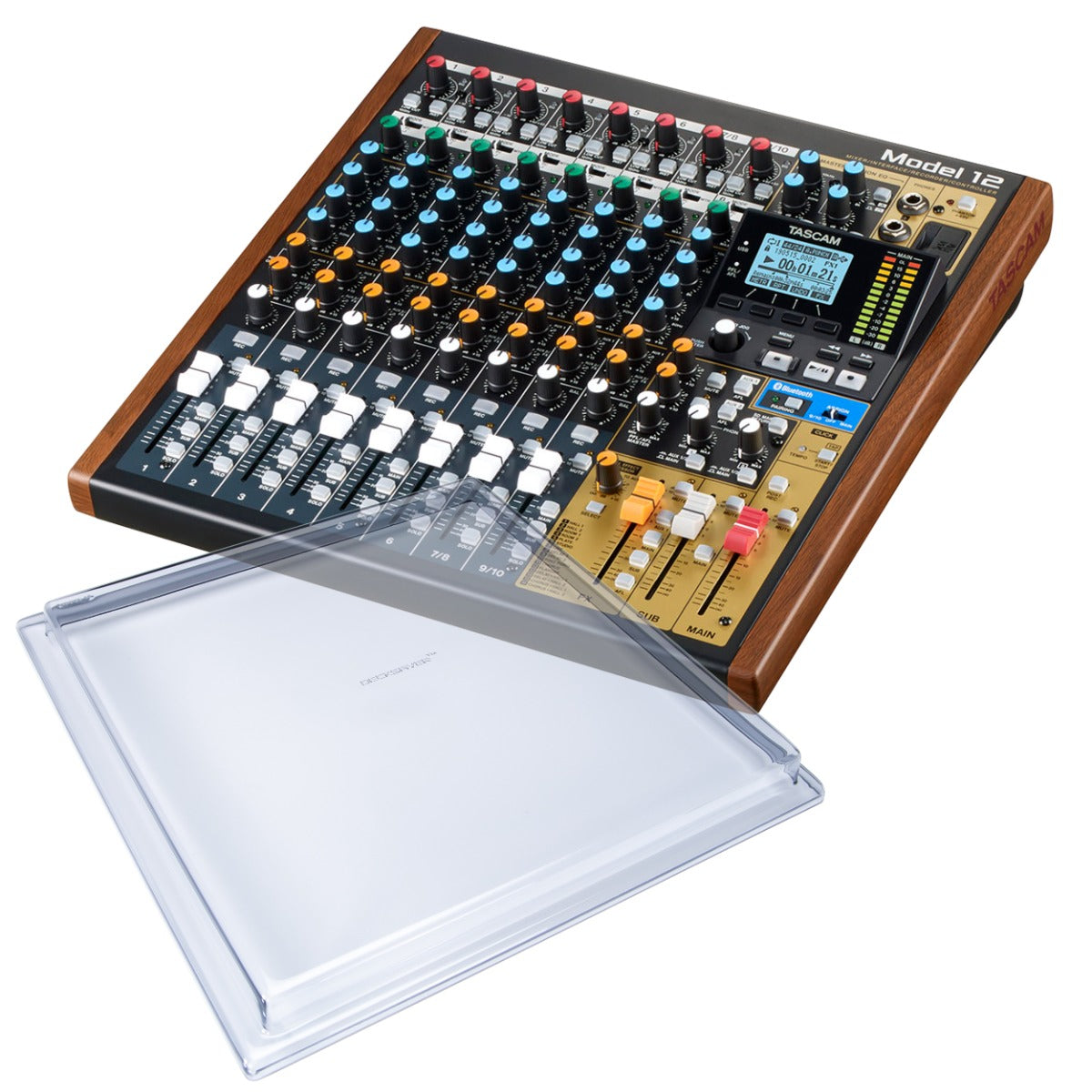 Tascam Model 12 Multi-Track Live Recording Console DECKSAVER KIT