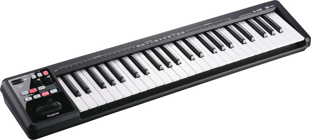 Roland A-49 MIDI Controller Keyboard - Black BONUS PAK – Kraft Music