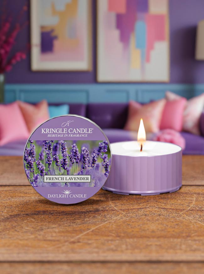 French Lavender Scented Daylight | Kringle Candle