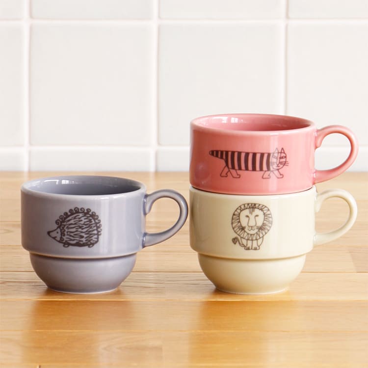 LisaLarson リサ・ラーソン トリオ スタックカップ セット Lisa Larson