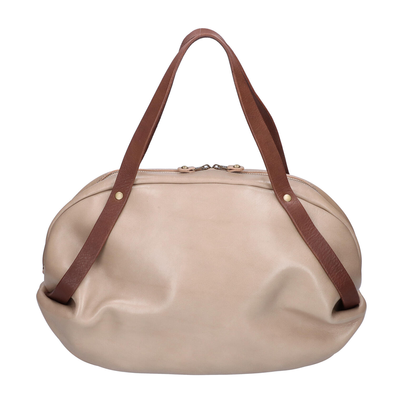 A4 オイルレザー 牛革 ボストンバッグ | 合同会社 エイチ | Japan