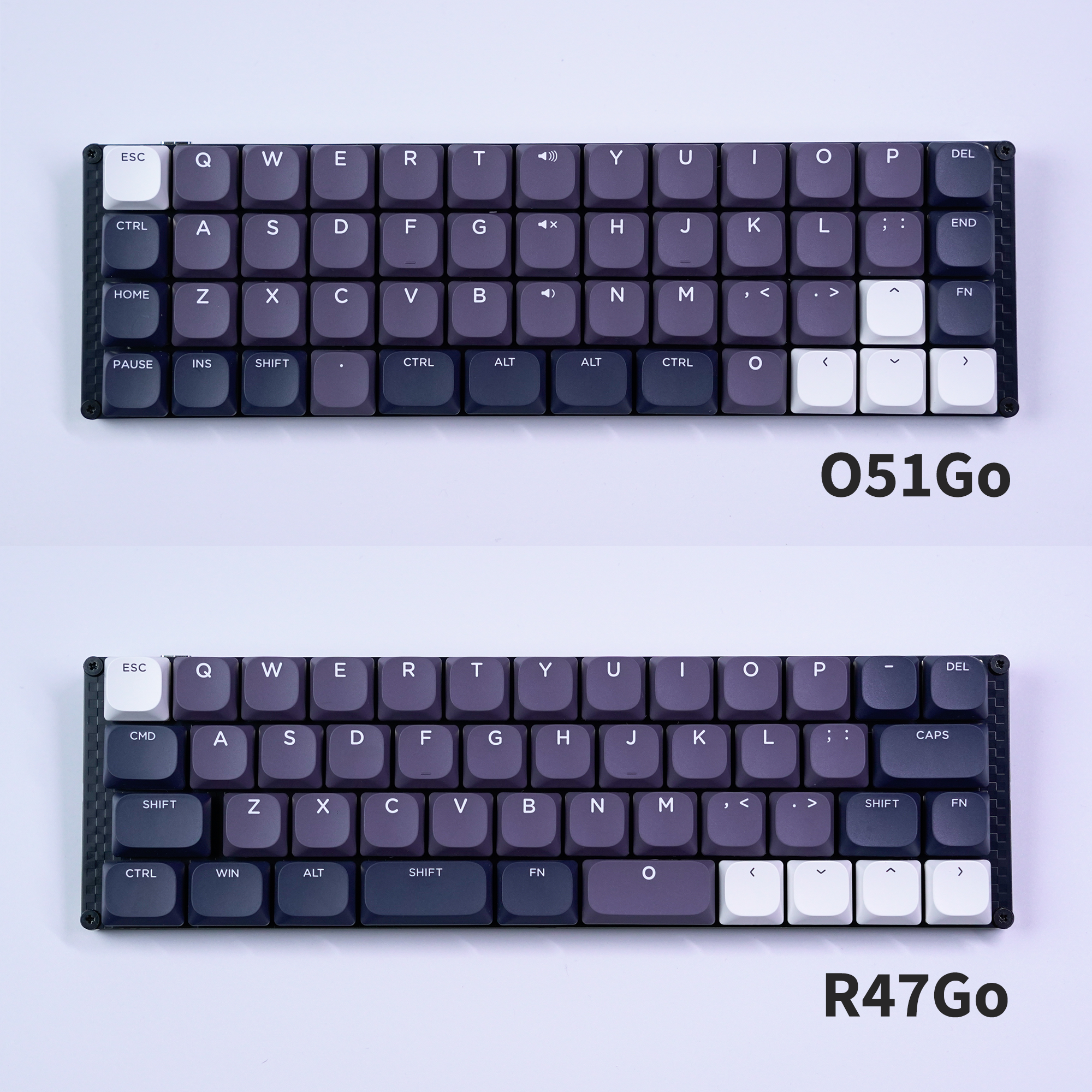 40%キーボードキット「O51Go」「R47Go」｜Keeb-On!