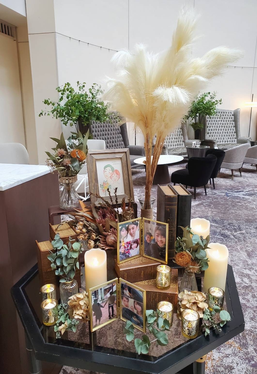 廃盤品】ガラスの靴 キャンドル 結婚式のウェルカムスペースや