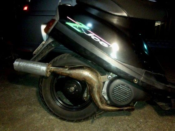 デイトナサイマックスチャンバー的なぁ～3RY JOG Mr.Boo!＠軒下