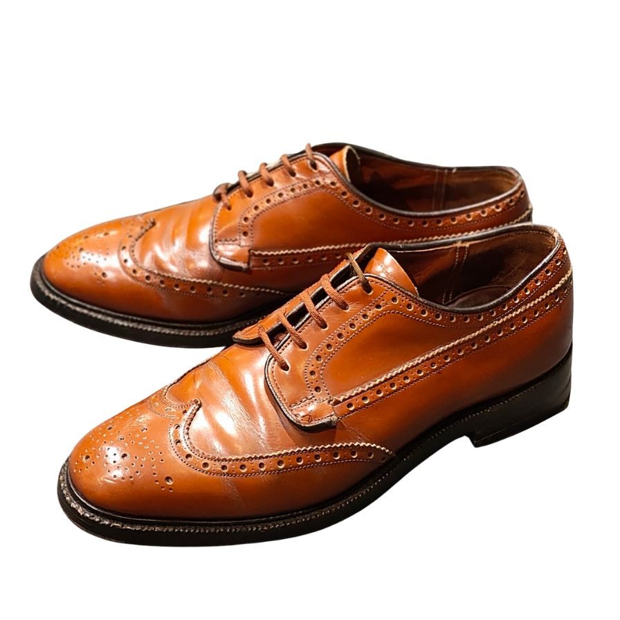 church】チャーチ ビジネスシューズ ウイングチップ ブラウン（茶系