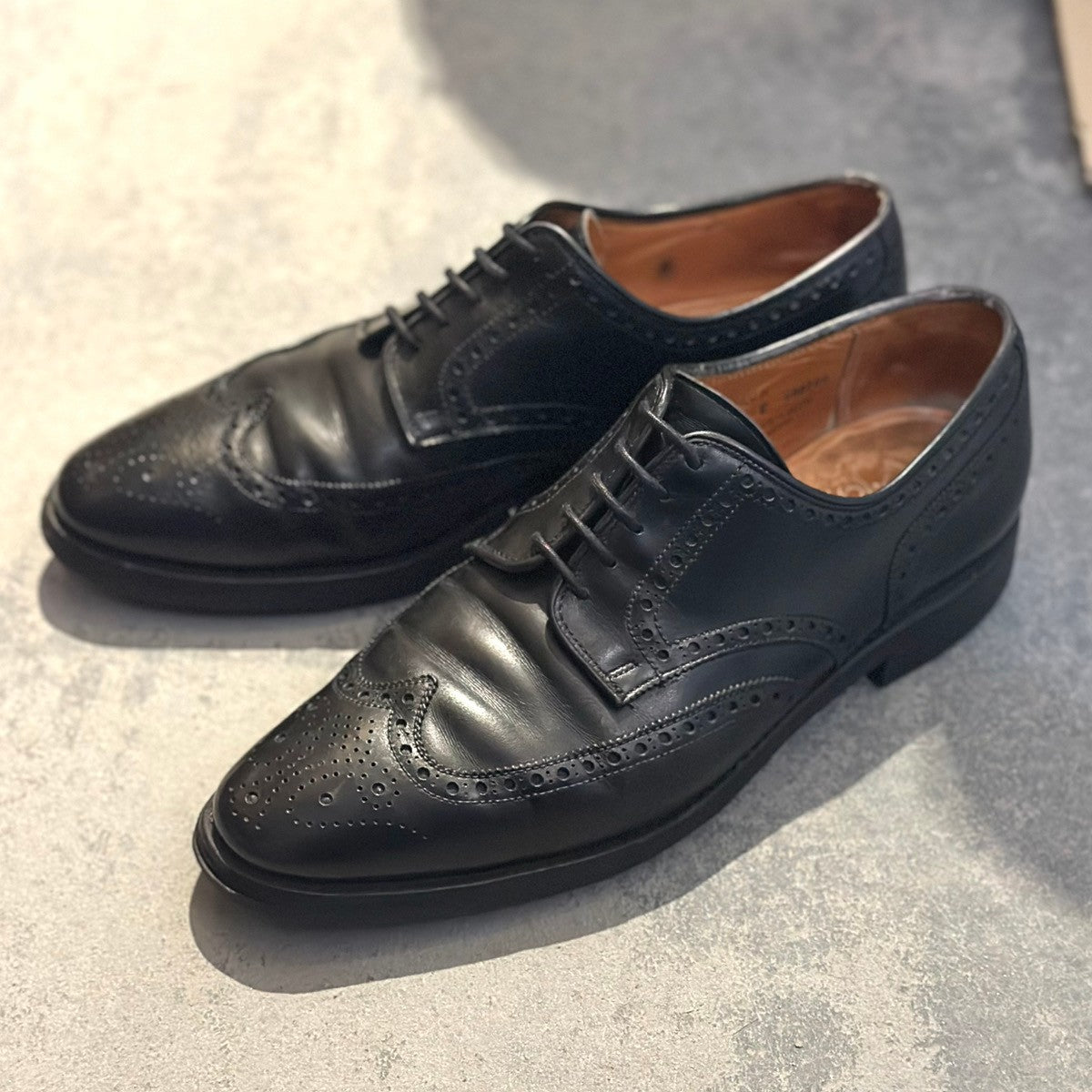 CROCKETT&JONES】クロケット&ジョーンズ ウイングチップ スワンシー