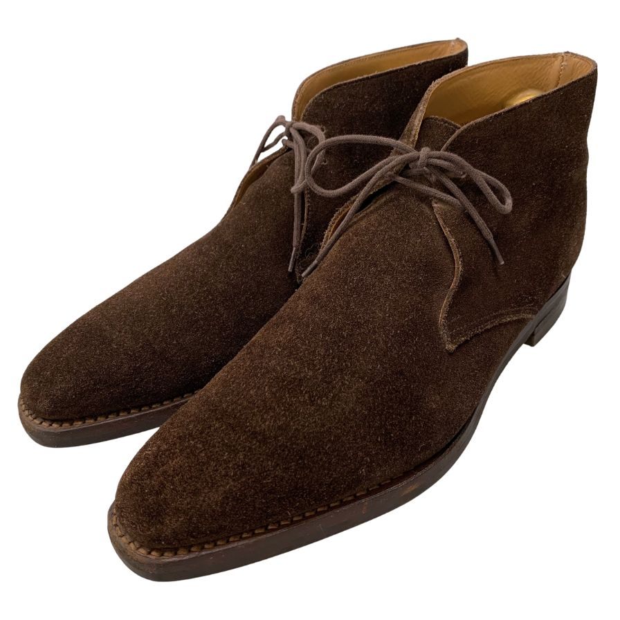 Crockett & Jones】クロケット&ジョーンズ ブーツ スエード ブラウン