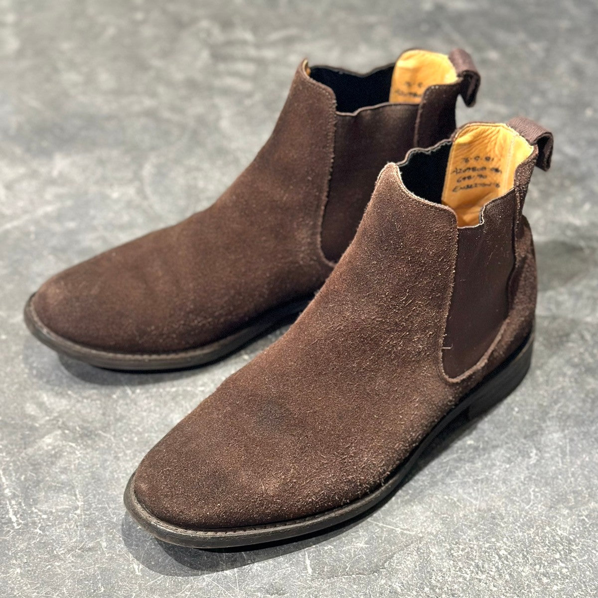 Church's】チャーチ サイドゴアブーツ エンバートン 4都市 スエード