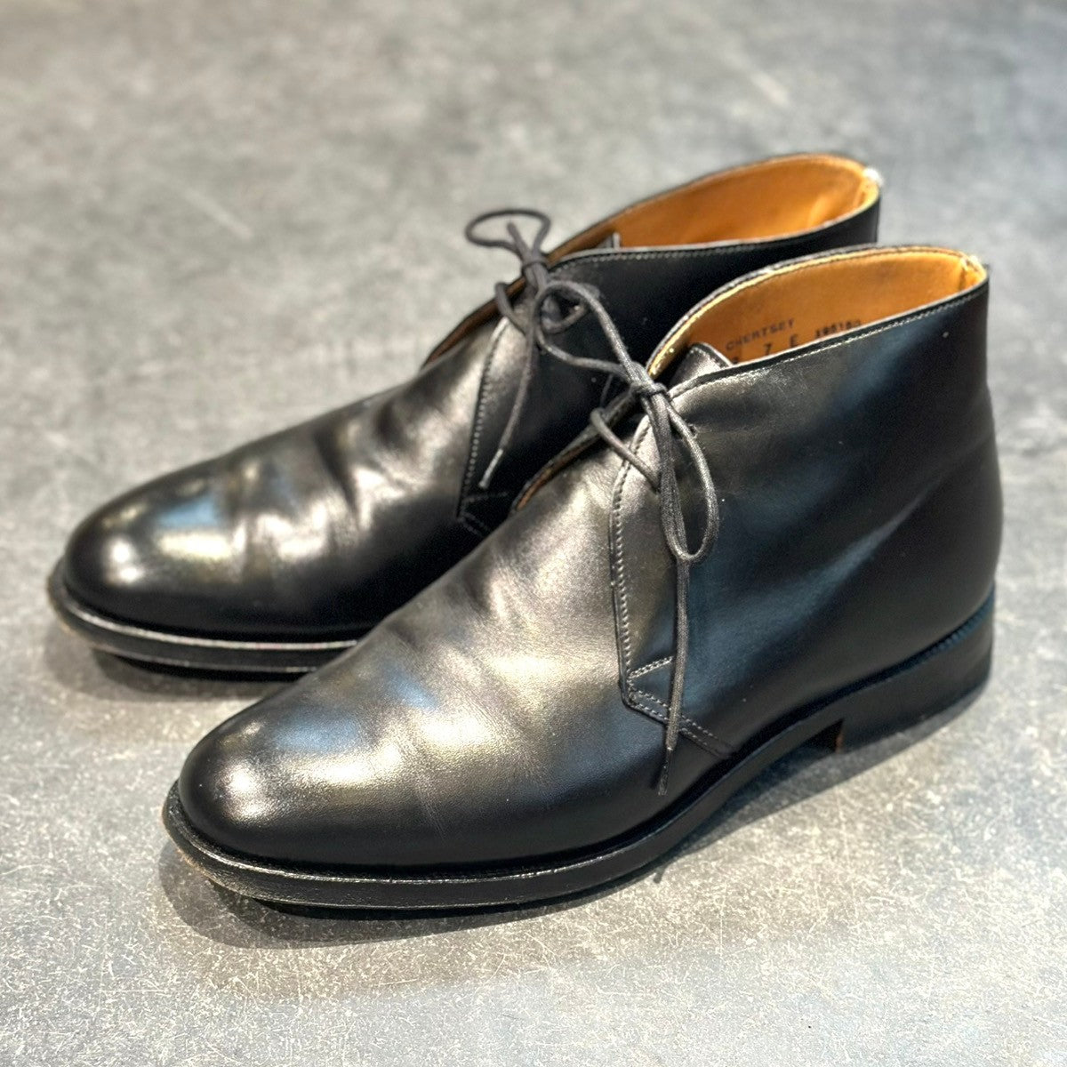 極美品【CROCKETT&JONES】クロケット&ジョーンズ チャートシー
