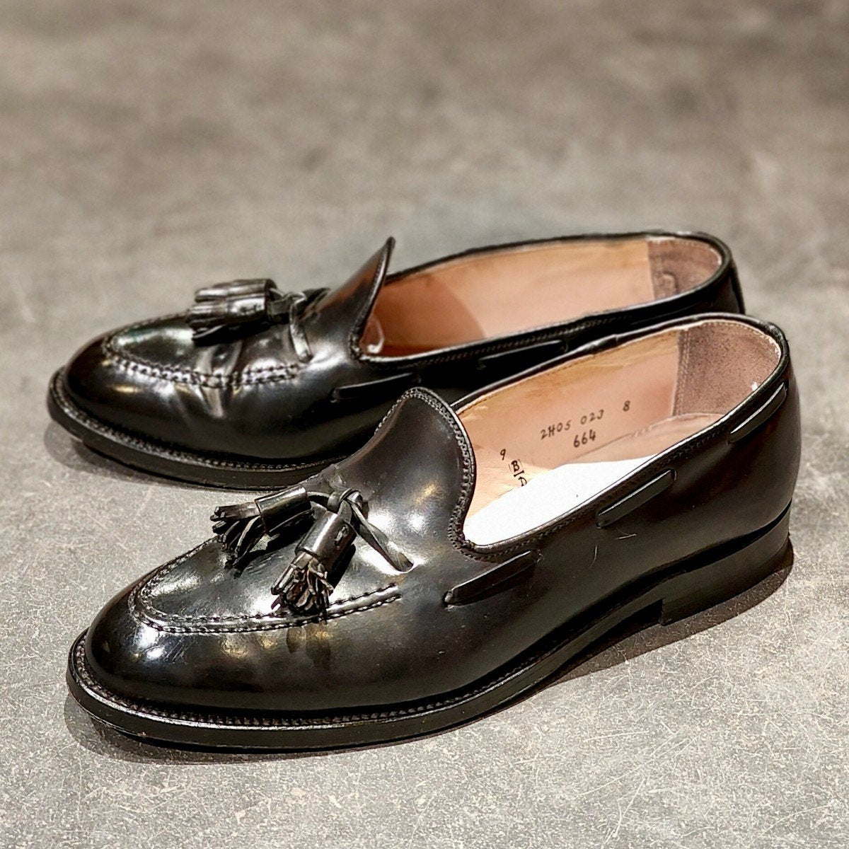 極美品 【ALDEN】オールデン 664 タッセルローファー コードバン