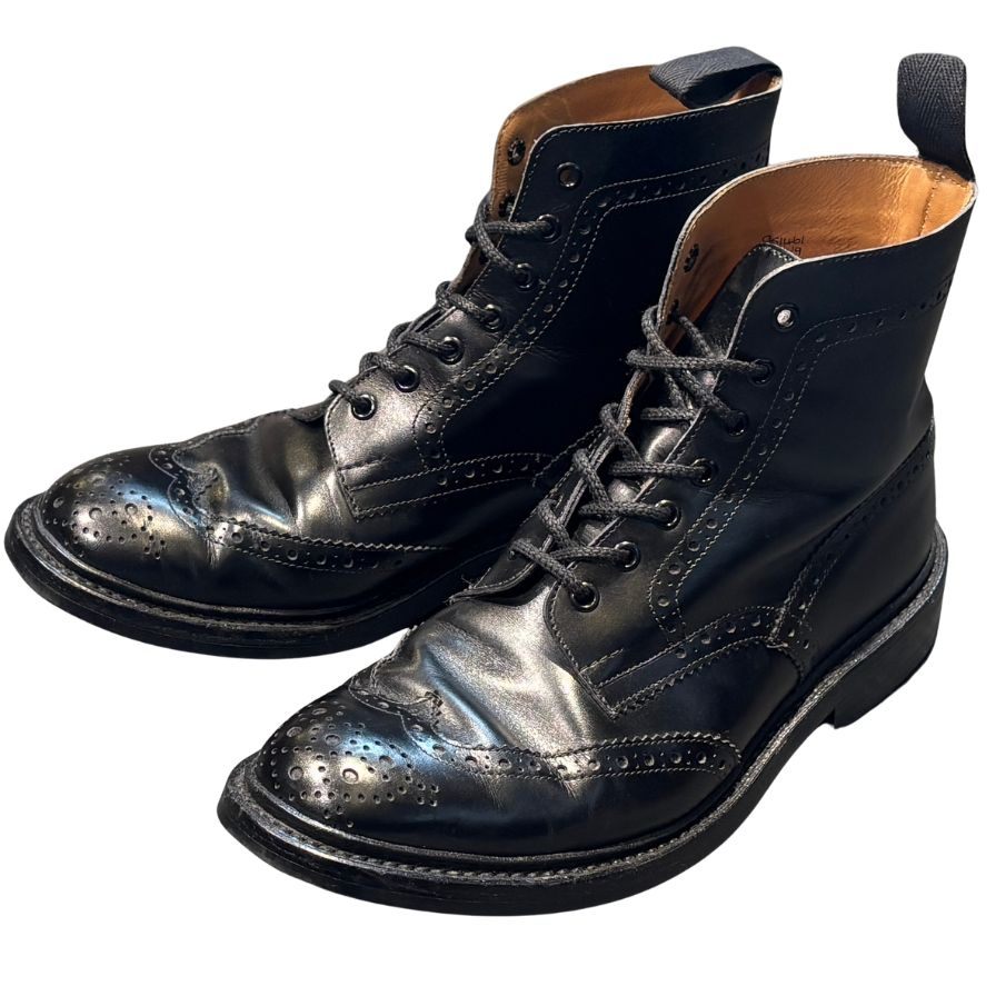 Tricker's】トリッカーズ S63419 ブーツ ブラック（黒） サイズ UK9.5