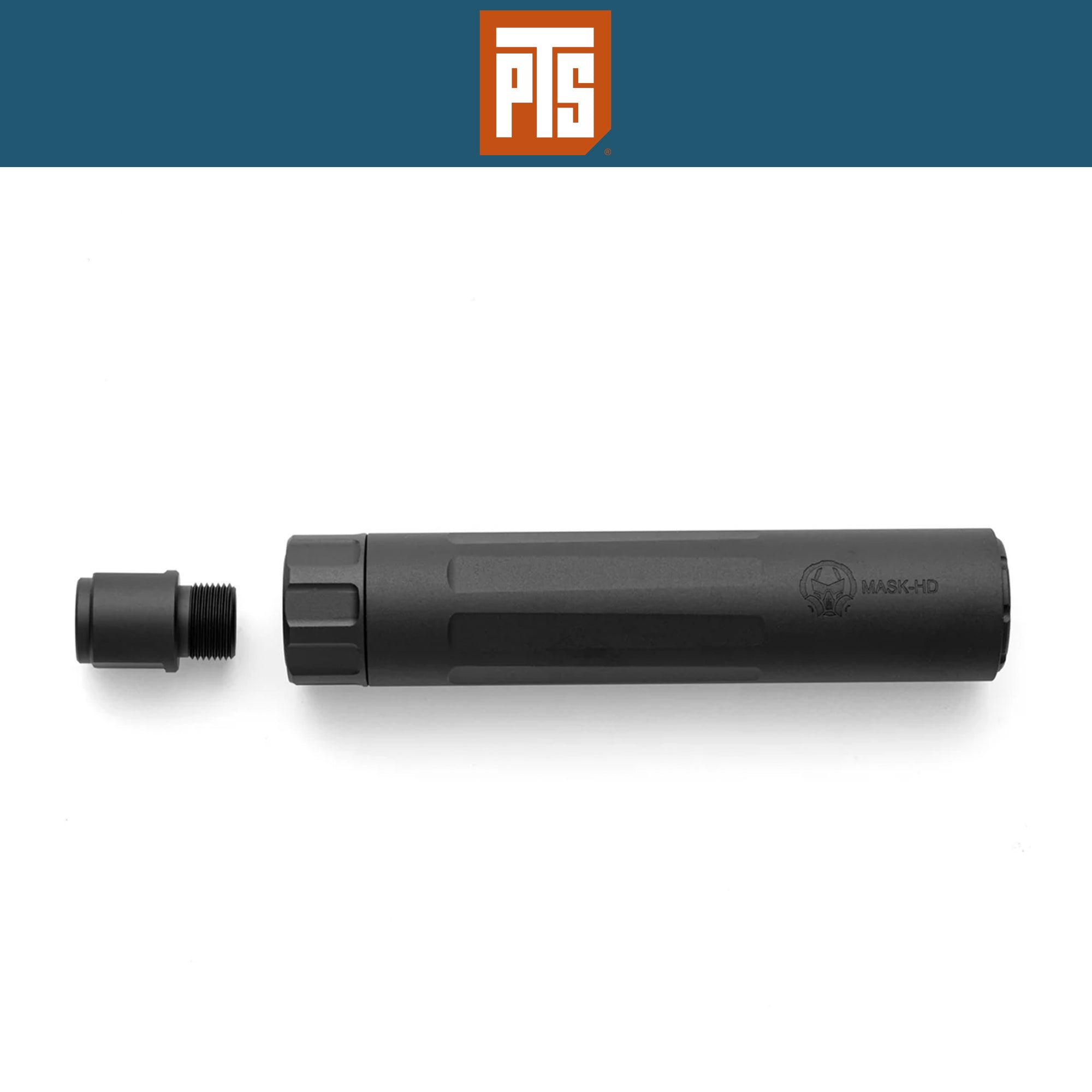 PTS Dead Air Mask Mock Suppressor(Non-US) - 14mm CCW サプレッサー