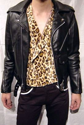 666 ヒョウ柄ベスト(シドベスト)