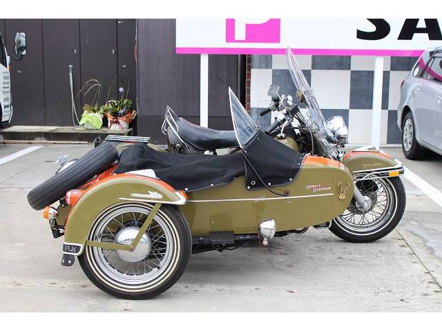 ヴィンテージ 日東科学 1/12 ハーレー・ダビッドソン w/サイドカー