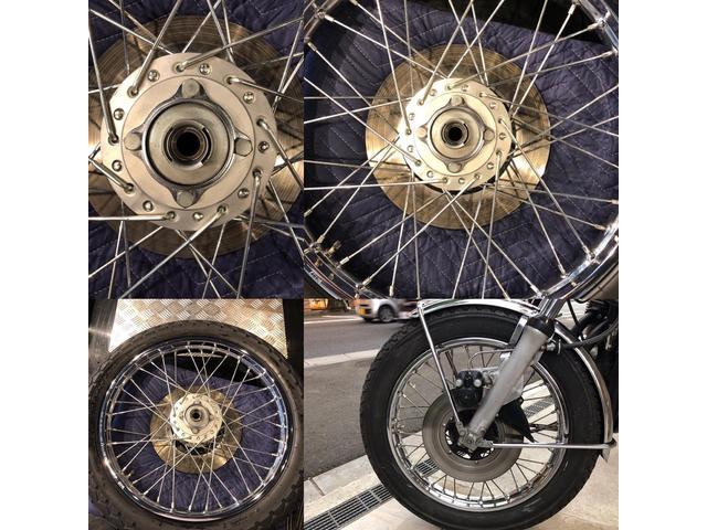 絶版車のメンテナンス】CB400F（ヨンフォア）のスポーク交換＆タイヤ