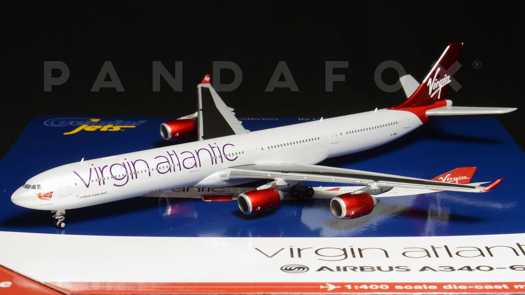 Virgin Atlantic Airbus A340-600 G-VEIL GeminiJets GJVIR1634 Scale
