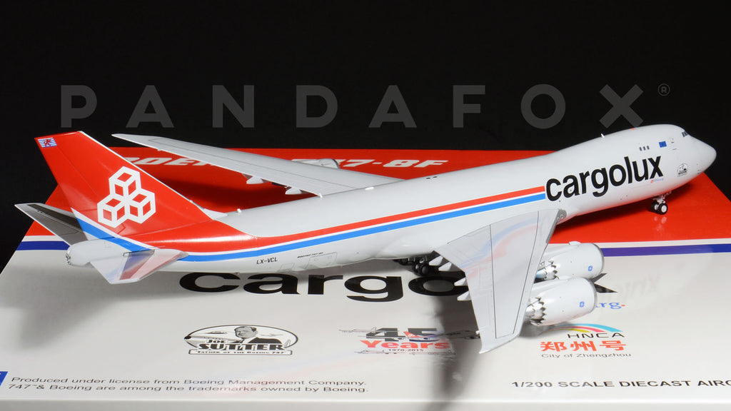 Cargolux Boeing 747-8F LX-VCL Joe Sutter JC Wings JC2CLX041 XX2041