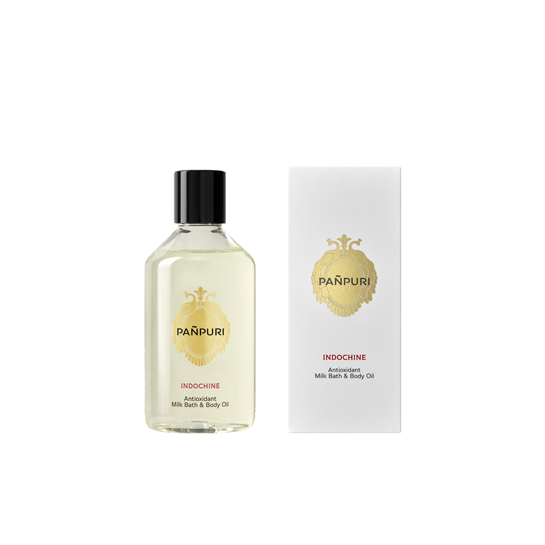 公式】インドシン ミルクバス＆ボディオイル〈レモングラス
