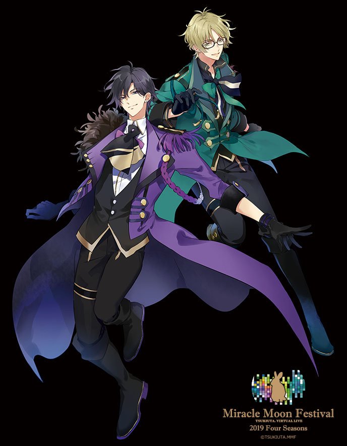 ツキウタ。』初のバーチャルライブ「ムンフェス」始に撫でて貰える映像