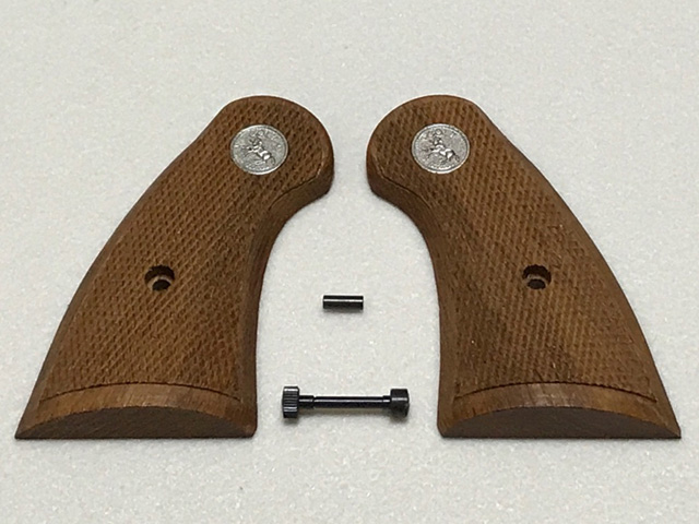 コクサイ／コルト・パイソン 4インチHWモデル④サービスサイズ木製